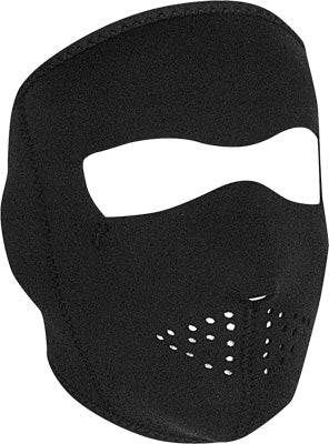ZAN FULL FACE MASK BLACK W/FLEECE LINED EARS PART# WNFLE114