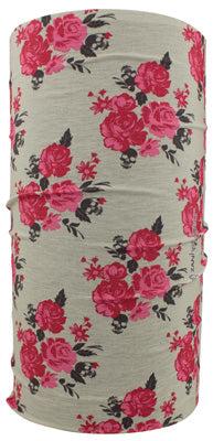 ZAN MOTLEY TUBE POLISHEDYESTER FLO SKULL T239