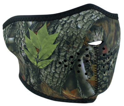 ZAN NEOPRENE HALF MASK FOREST CAMO WNFM238H
