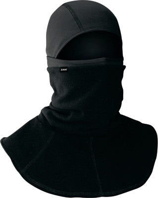 ZAN BALACLAVA MOTLEY TUBE BLACK PO LYESTER/SPANDEX WB114C