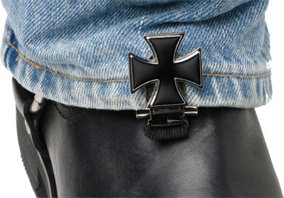 RYDER CLIPS STIRRUP/STRAP BOOT TYPE (MALTESE CROSS) PART# MCS-FC