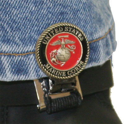 RYDER CLIPS STIRRUP/STRAP BOOT TYPE (USMC RED) PART# MCBRS-FC