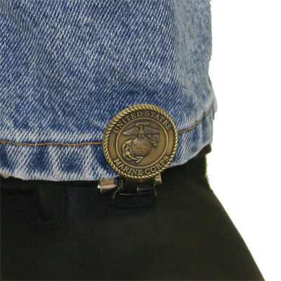RYDER CLIPS STIRRUP/STRAP BOOT TYPE (USMC BRONZE) PART# MCBZS-FC