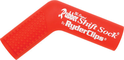 RYDER CLIPS RUBBER SHIFT SOCK (RED) PART# RSS-RED NEW