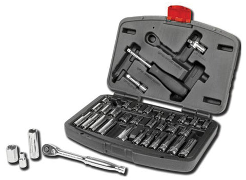 PERFORMANCETOOL 36PC 1/4" DR MECHANIC'S SET W36905