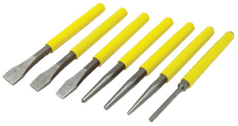 PERFORMANCETOOL 7PC CHISEL & PUNCH SET W750