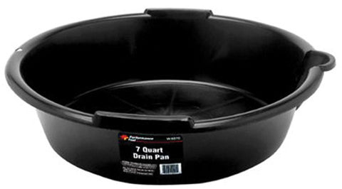 PERFORMANCETOOL 7 QUART DRAIN PAN W4070