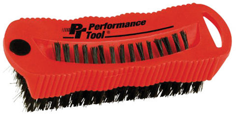 PERFORMANCETOOL W9163 COMBO FINGERNAIL BRUSH W MAGNET