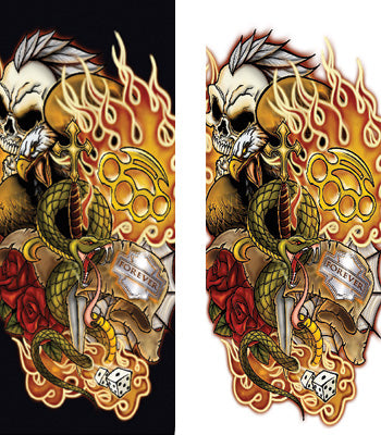 MISSING LINK ARMPRO SLEEVE FOREVER INKED LARGE PART# APFI-L