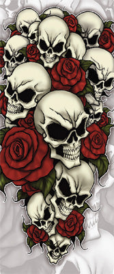 MISSING LINK ARMPRO SLEEVE BONES N ROSES LARGE PART# APBR-L