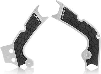 ACERBIS X-GRIP FRAME GUARD WHITE/BLACK 2630711035