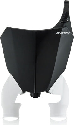 ACERBIS FRONT NUMBER PLATE BLACK/WHITE 2630771007