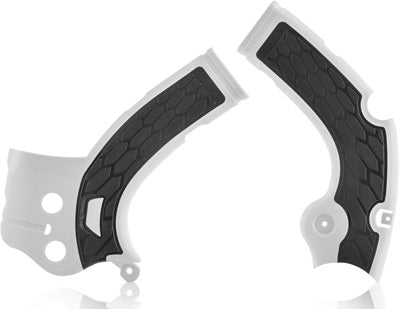 ACERBIS ACERBIS X-GRIP FRAME GUARD WHITE/BLACK 2640271035 PART NUMBER 2640271035