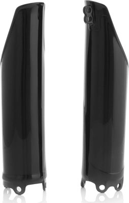 ACERBIS LOWER FORK COVER SET BLACK 2640300001