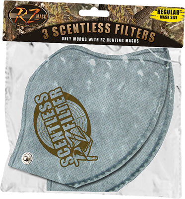 RZ MASK SCENTLESS FILTERS YOUTH 3/PK PART# 82842