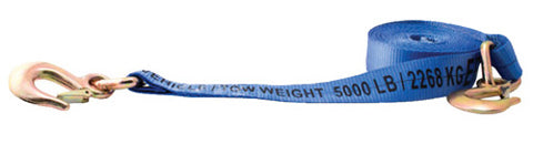 ERICKSON 2" X 20' 10000 LB TOW STRAP WITH SAFETY STRAP HOOK 9301