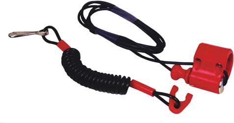 PRO DESIGN CLIP TYPE HANDLEBAR MOUNT TETH ER SWITCH (RED) PD102