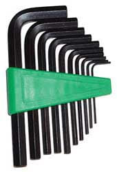 HELIX HEX WRENCH SET PART# 350-2080
