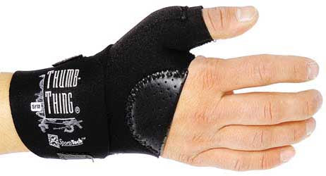R.U. OUTSIDE THUMBTHING SUPPORT BLACK S/M 20311