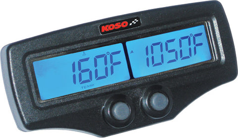 KOSO DUAL EGT GAUGE W/RPM WATER TEMPERATURE PART# BA006B00X NEW