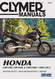 CLYMER MANUAL HONDA CRF 230 PART# M223 NEW