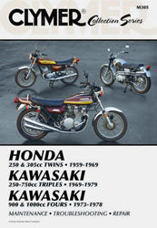 CLYMER MANUAL VINTAGE JAPANESE STREET CM305
