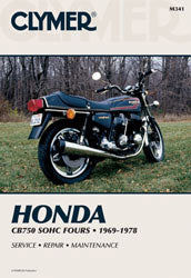 CLYMER 1975-1978 Honda CB750F Super Sport REPAIR MANUAL M341