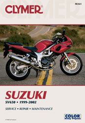 CLYMER REPAIR MANUAL SUZ SV650 PART NUMBER CM361