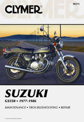 CLYMER 1979-1986 Suzuki GS550L REPAIR MANUAL M373