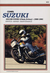 CLYMER 1980-1981 Suzuki GS1100E REPAIR MANUAL M378