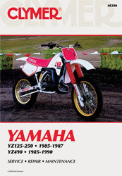 CLYMER REPAIR MANUAL YAM YZ125-490 PART NUMBER CM390