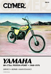 CLYMER REPAIR MANUAL YAM 80-175CC PART NUMBER CM410