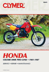 Clymer Manuals HON CR60-125R PRO-LINK 81-88 # M442 NEW