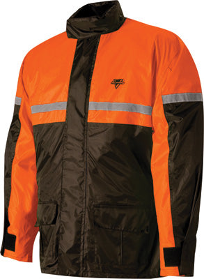 Nelson-Rigg SR-6000 RAIN SUIT BLK/ORG MD # SR-6000-ORG-02-MD NEW