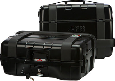 GIVI 2/PK GIVI TRK33B BLACK TREKKER 33 LITER SIDE CASES PART# TRK33BPACK2A