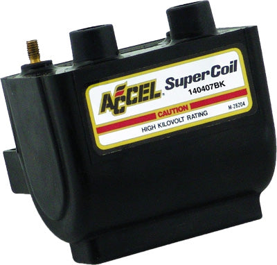 ACCEL DUAL FIRE SUPER COIL BLACK 2.3 OHM PART# 140407BK NEW