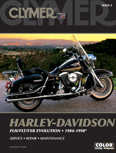 CLYMER 1984 Harley-Davidson FXRDG Disc Glide REPAIR MANUAL M422-3