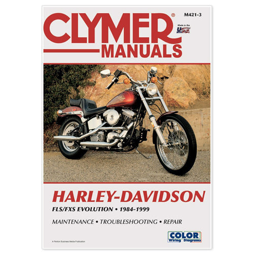 CLYMER 1986-1990 Harley-Davidson FLST Heritage Softail REPAIR MANUAL M421-3