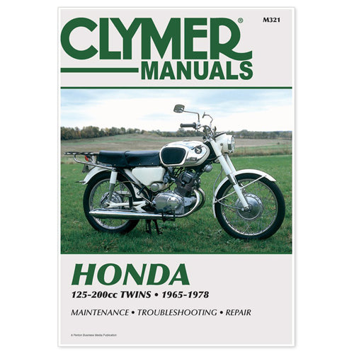 CLYMER 1974-1976 Honda CB200 REPAIR MANUAL M321