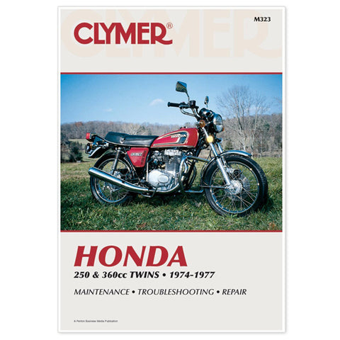CLYMER 1974-1976 Honda CB360 REPAIR MANUAL M323