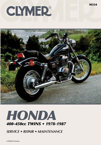 CLYMER 1978-1979 Honda CB400TII Hawk II REPAIR MANUAL M334