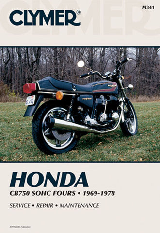 CLYMER 1969-1978 CB750 SOHC Fours Honda C-M341 MANUAL HON 69-78