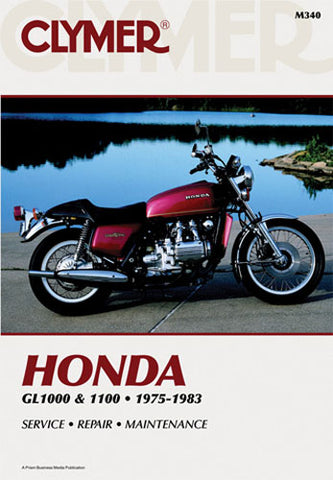 CLYMER 1975-1983 GL1000 & 1100 Fours Honda C-M340 MANUAL HON 75-83