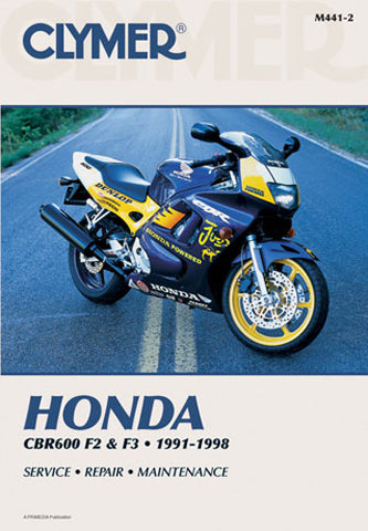 CLYMER 1991-1998 CBR F2 and F3 Honda M4412 MANUAL ANDF3