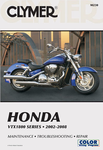CLYMER 2002-2007 Honda VTX1800R Retro cast REPAIR MANUAL M230