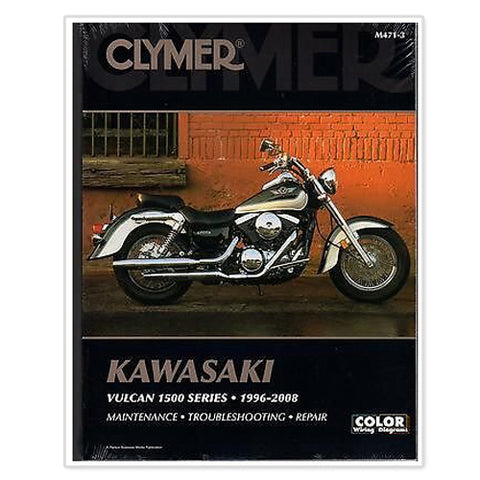 CLYMER 1986-2008 Vulcan 1500 Series Kawasaki M4713 MANUAL KAW 96-08