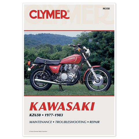 CLYMER 1977-1980 Kawasaki KZ650B/F REPAIR MANUAL M358
