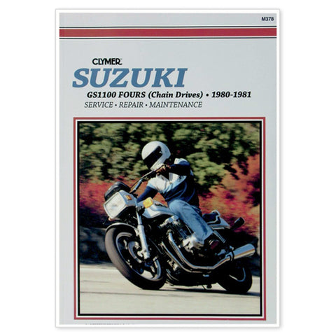 CLYMER 1980-1981 GS1100 Fours Suzuki C-M378 MANUAL SUZ FOURS80-81