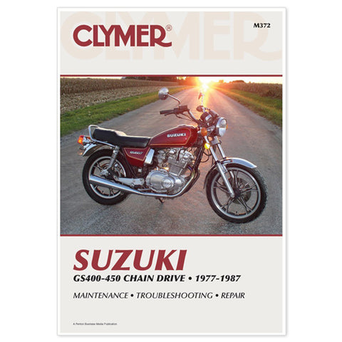 CLYMER 1977-1978 Suzuki GS400X REPAIR MANUAL M372