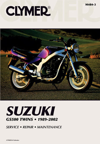 CLYMER 1989-2002 GS500 Twins Suzuki M4843 MANUAL SUZ 89-02